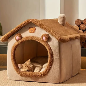 Foldable Pet House For Small Dogs and Medium Cats