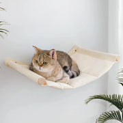 Wall-Mounted Cat Hammock Bed & Climbing Shelf